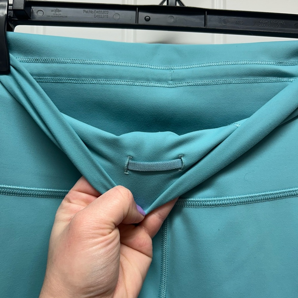 Lululemon Wunder Train Teal Leggings - Picture 4 of 6